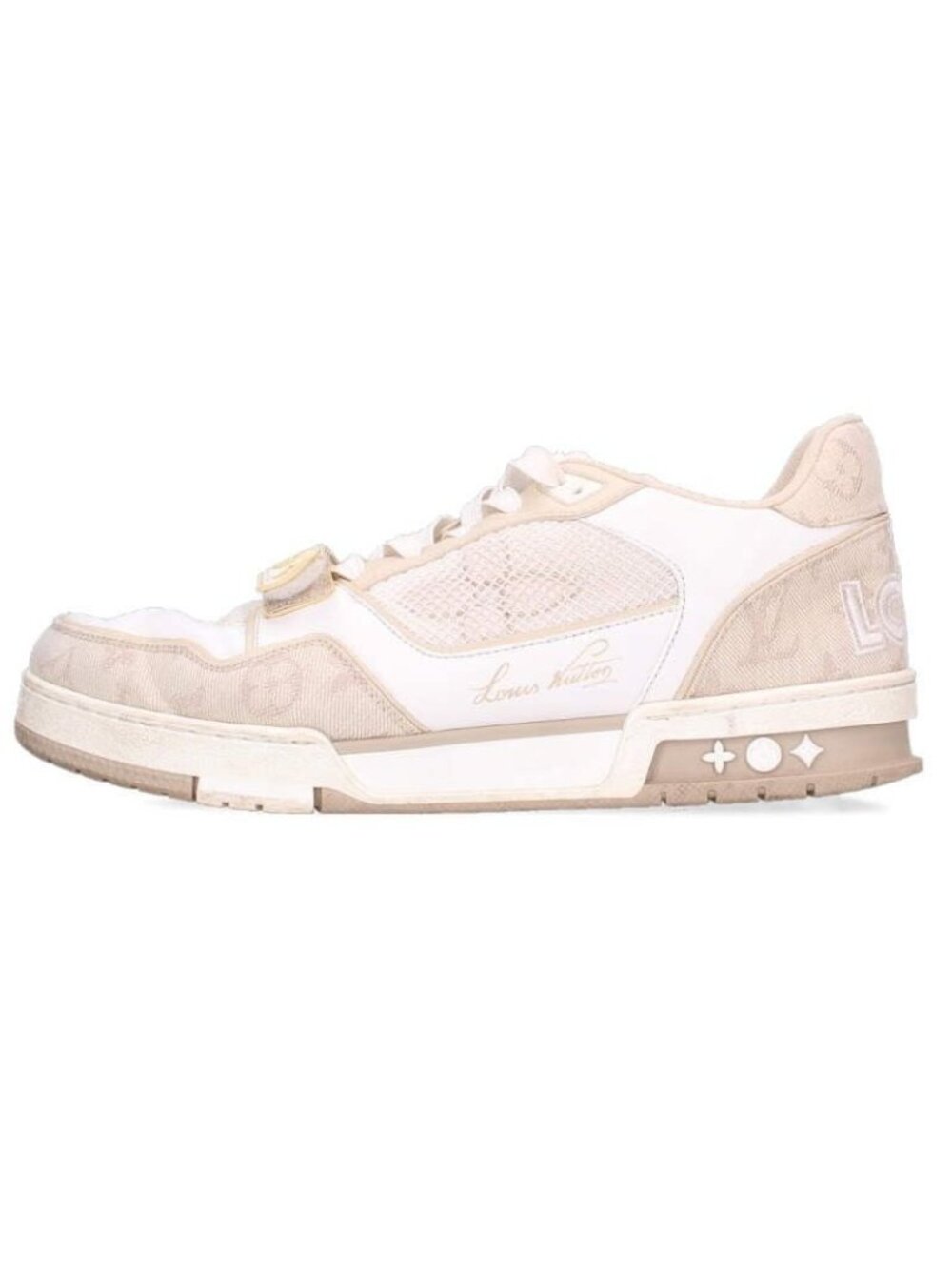 Louis Vuitton Trainer Line Velcro Low Cut Sneakers 8 - Picture 2 of 6
